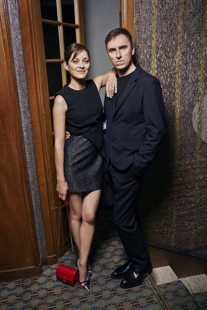 Marion Cotillard & Raf Simons