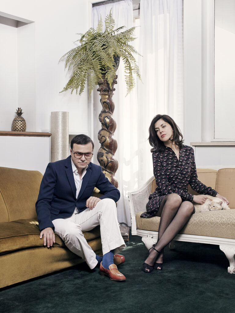 Vanessa Seward et Bertrand Burgalat 